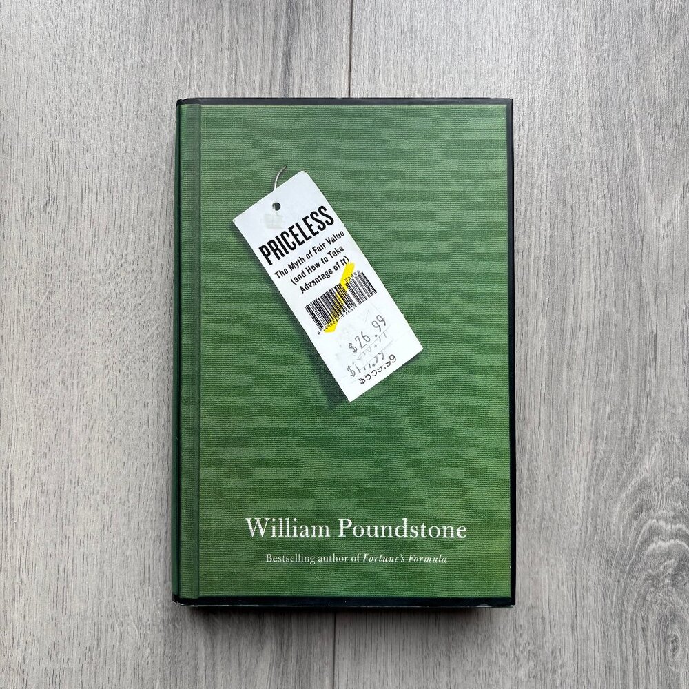 Priceless: Myth of Fair Value — William Poundstone | Business Psychology Book